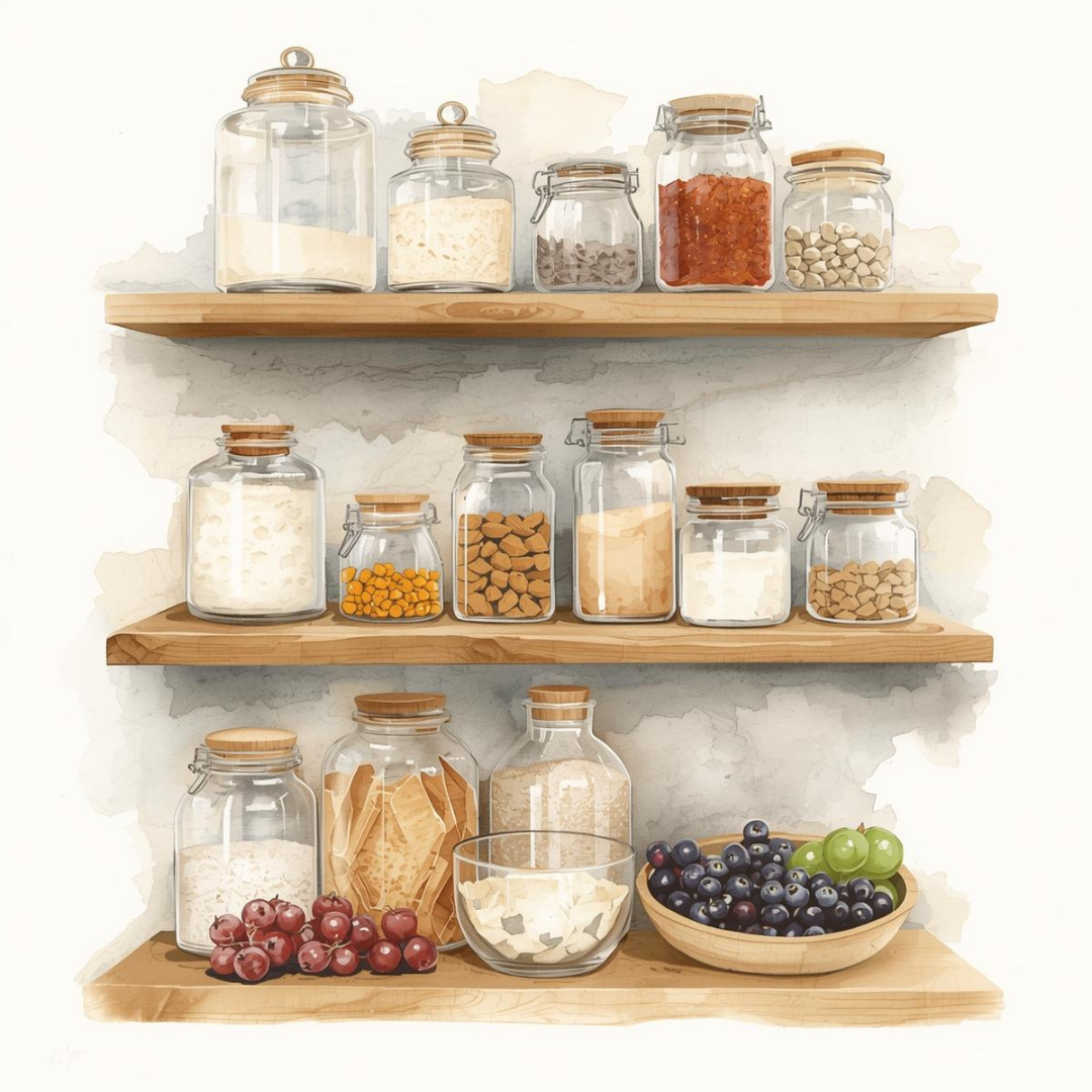 Ingredienti base per una dispensa di montagna