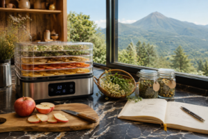 Aigostar Crispy essiccatore alimentare 5 vassoi con pannello LED digitale"